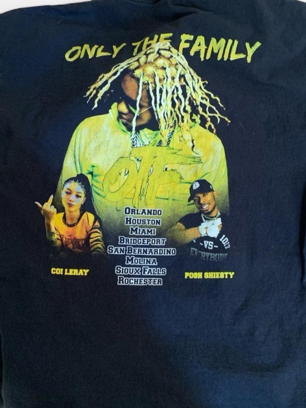 Lil Durk Graphic Tee - Black - Picture 2 of 5